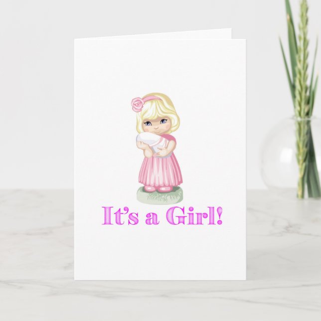 Birthday Girl Announcement (Front)
