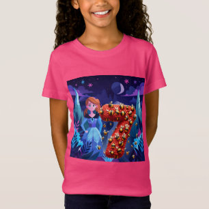 Birthday Girl At 7 T-Shirt