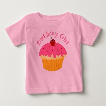 Birthday Girl Baby T-shirt by totallypainted at Zazzle