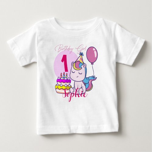 Birthday Girl Baby T_Shirt