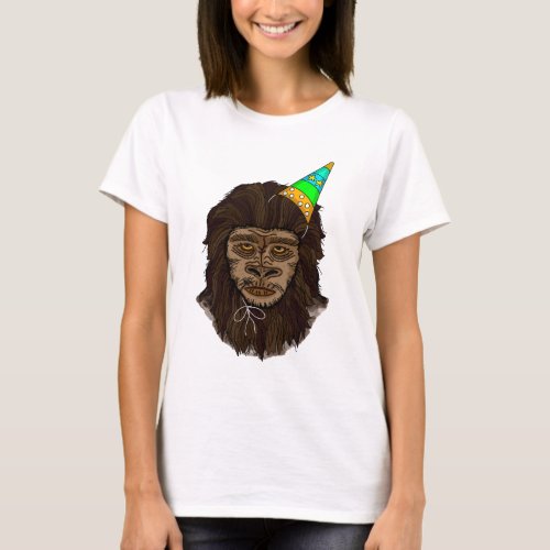 Birthday Girl Bigfoot T_Shirt