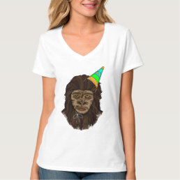 Birthday Girl Bigfoot  T-Shirt
