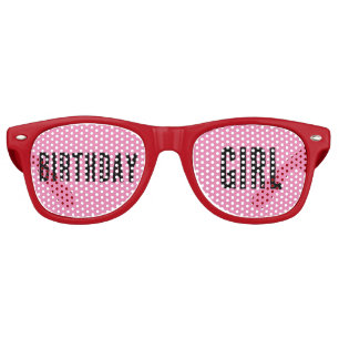 BIRTHDAY GIRL FUNNY PARTY SUNGLASSES