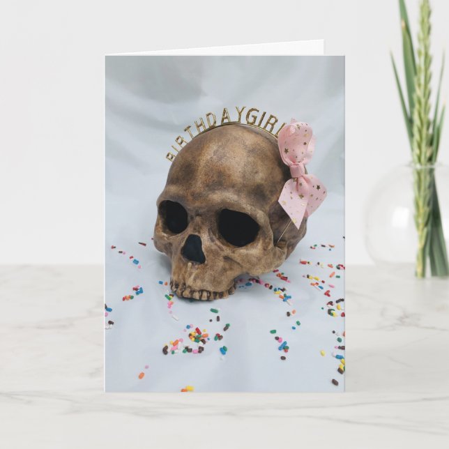 Birthday Girl Greeting Card - Sassy (Front)