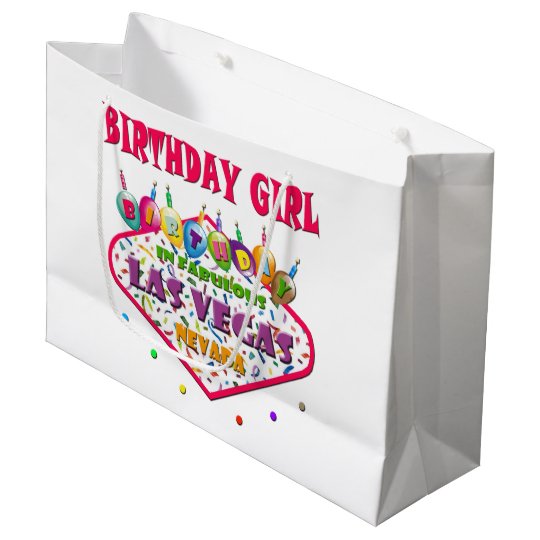 BIRTHDAY GIRL Las Vegas Gift Bag