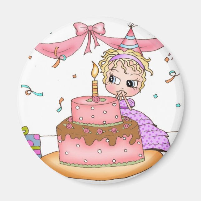 Birthday Girl - Magnet (Front)