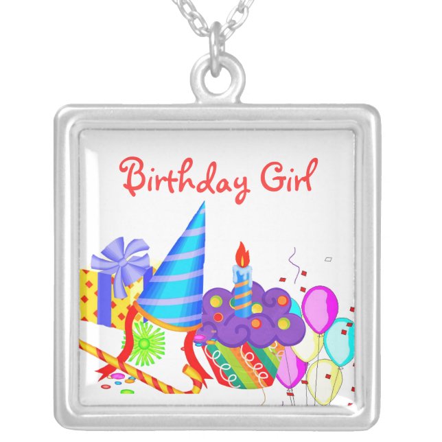Birthday Girl Necklace (Front)