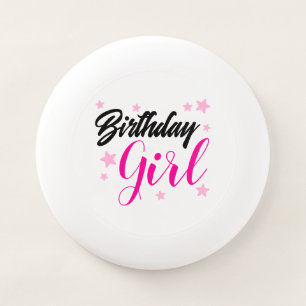 Birthday Girl on a Wham-O Frisbee