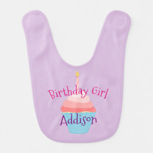 Birthday Girl Personalized Bib