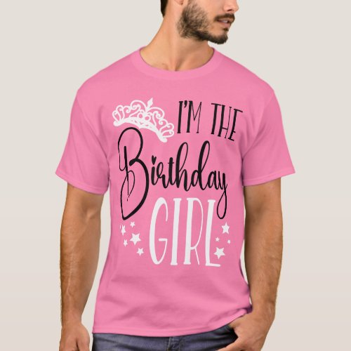 Birthday Girl Personalized Birthday Squad Matching T_Shirt