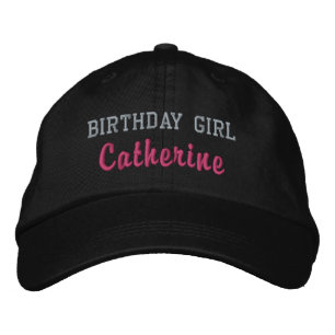 Birthday Girl Personalized Cap, Birthday Party Hat