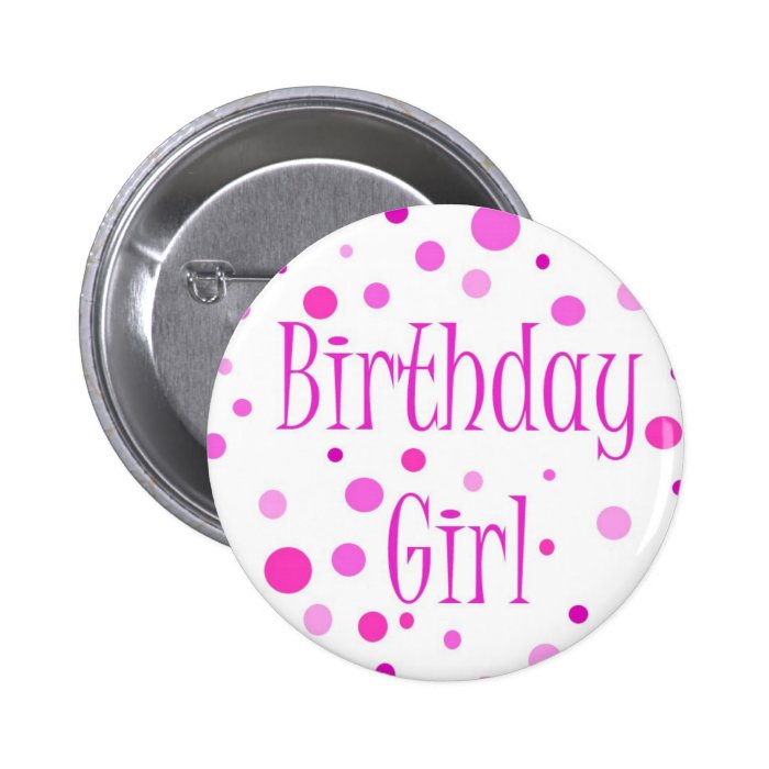 birthday girl pin