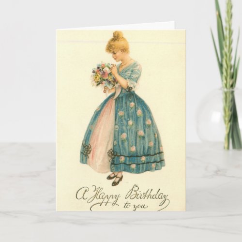 Birthday Girl Roses Card