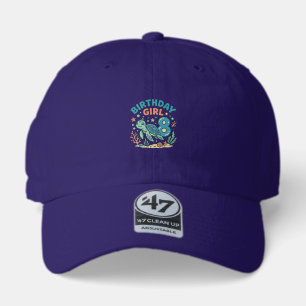 Birthday Girl Sea Turtle 8th Birthday Shirt Design 47 Brand Hat