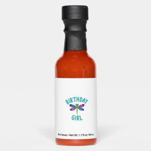 Birthday girl shirt Dragonfly birthday party tee s Hot Sauces