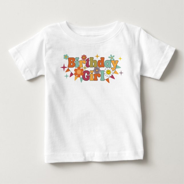 Birthday Girl Shirt for Kids (Front)