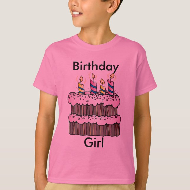 Birthday Girl T-Shirt (Front)