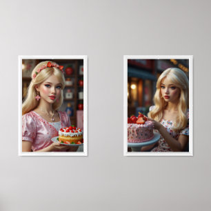 Birthday Girls Print Set