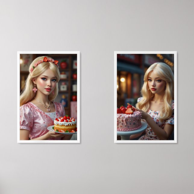 Birthday Girls Print Set (Front)