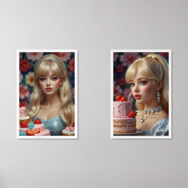 Birthday Girls Print Set (Front)