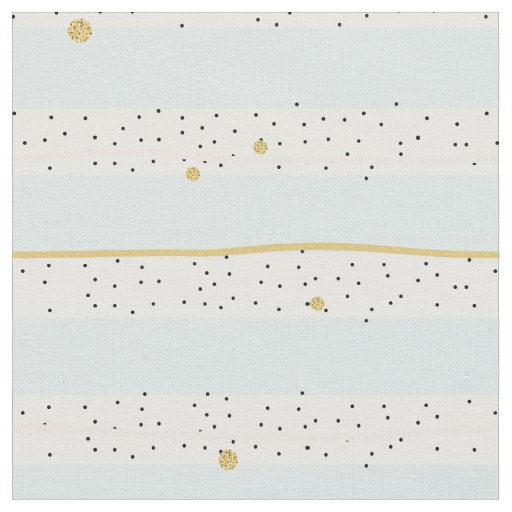 Birthday Glitter Polka Dot Modern Stripes Fabric
