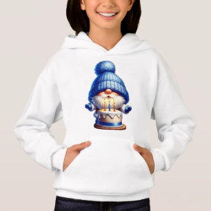 Birthday Gnome Blowing Out Candles Hoodie