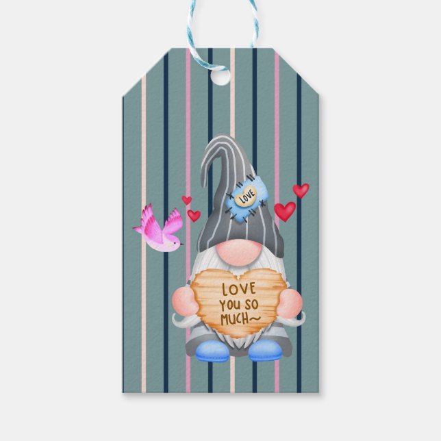 Birthday Gnome Gift Tags (Front)