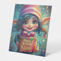 Birthday Gnome – Happy Birthday Sister
