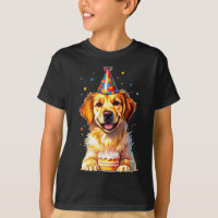 Birthday Golden Retriever, Party Dog 