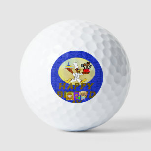 Birthday golf balls