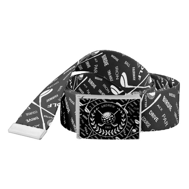 Birthday Golf Belt (Snake)