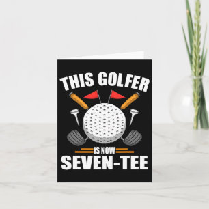 Birthday Golf Shirts For Men 70th Year Old Golfer  Card