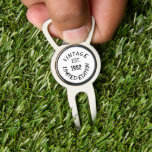 Birthday Golfer Funny 70th happy Dad Golf Balls Divot Tool<br><div class="desc">Vintage est.1952 limited edition. Funny 70th birthday quote divot tool. Perfect for dad,  grandad,  stepdad. Golfer gift idea. You can personalize the year.</div>