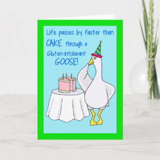 Birthday Goose Card