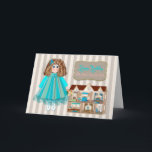 Birthday, Granddaughter,  Doll & Dollhouse Card<br><div class="desc">See other cards and products with similar image</div>