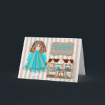 Birthday, Granddaughter,  Doll & Dollhouse Card<br><div class="desc">See other cards and products with similar image</div>