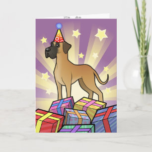 Birthday Great Dane Card