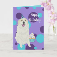 Birthday Great Pyrenees Mountain Dog