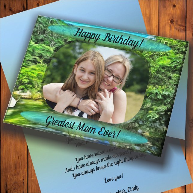 Birthday Greatest Mom! 0366 Card (Creator Uploaded)