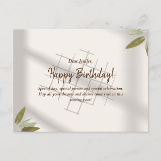 Birthday Greeting Card