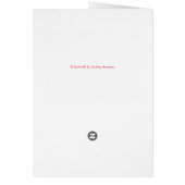 Birthday Greeting Card Happy Birthday To You Cake (Back)