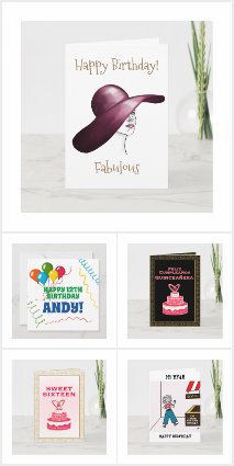 Birthday Greeting Cards