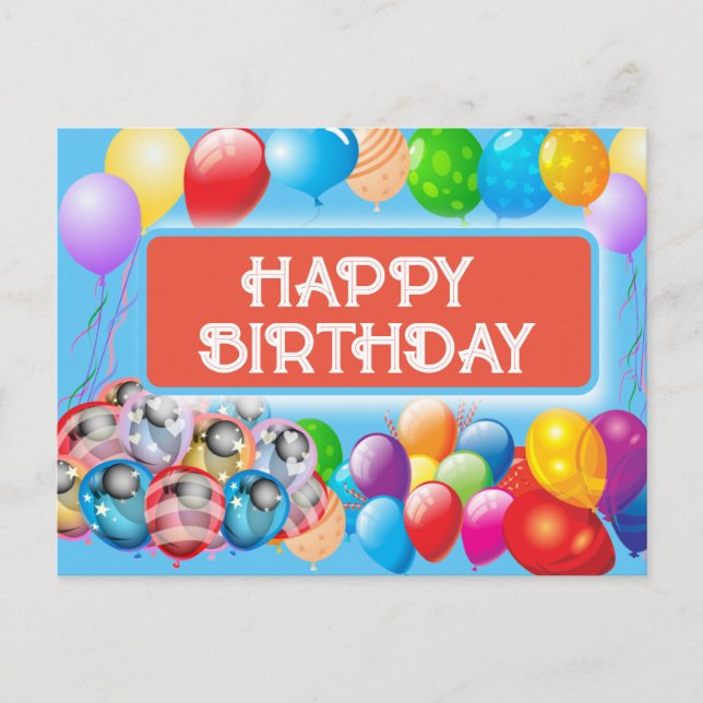 birthday greeting cards for children Postcard (Front)