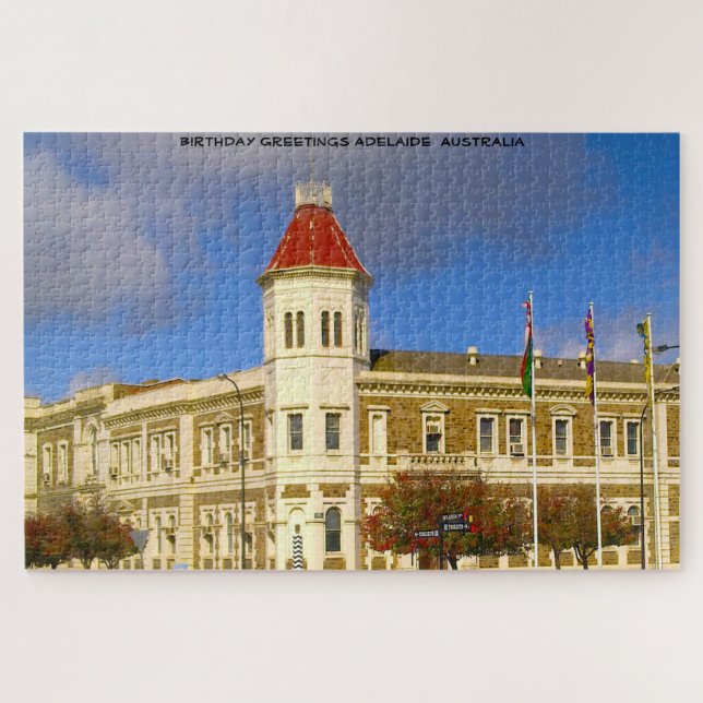 Birthday Greetings Adelaide  Australia Jigsaw Puzzle (Horizontal)