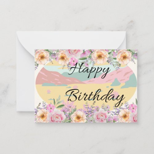 Birthday Greetings Card