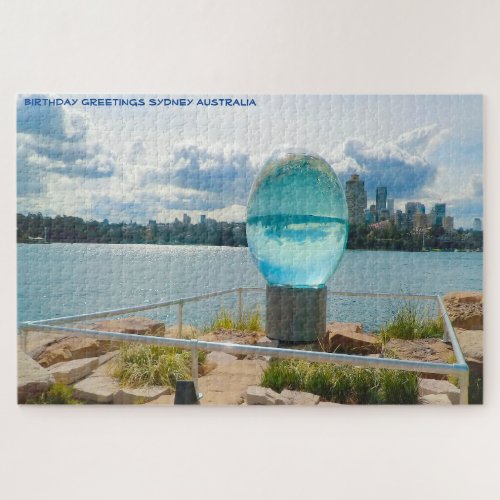 Birthday Greetings from Sydney Jigsaw Puzzle