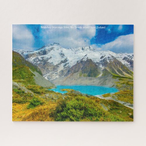 Birthday Greetings from The South Island Jigsaw Puzzle