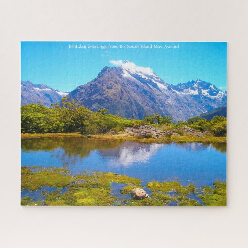 Birthday Greetings from The South Island Jigsaw Puzzle