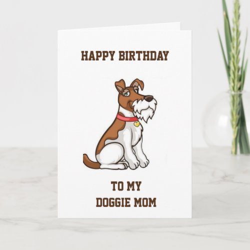 BIRTHDAY GREETINGS FROM YOUR DOGGIE CARD