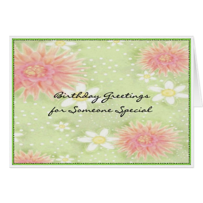 Birthday Greetings   Someone Special Greeting Cards